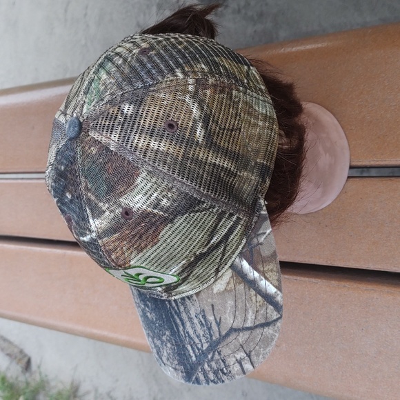 Dupont Pioneer Seeds Adjustable Mesh Camo Hunting Cap Hat OS - Picture 3 of 10